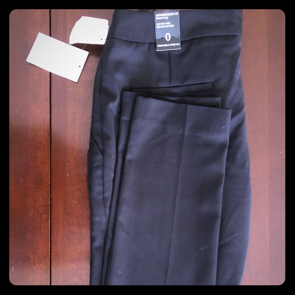 Neiman Marcus Contemporary fit narrow leg pants